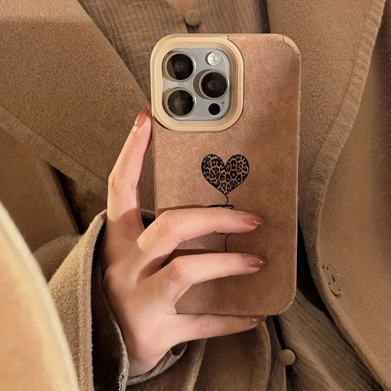 leopard luxe case for iphone17,16,15,14,13,12,11