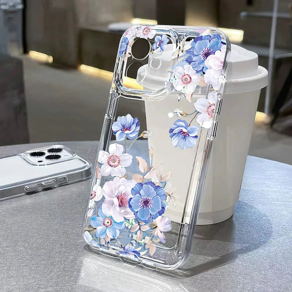 ⭐ Floral Clear Shield Case