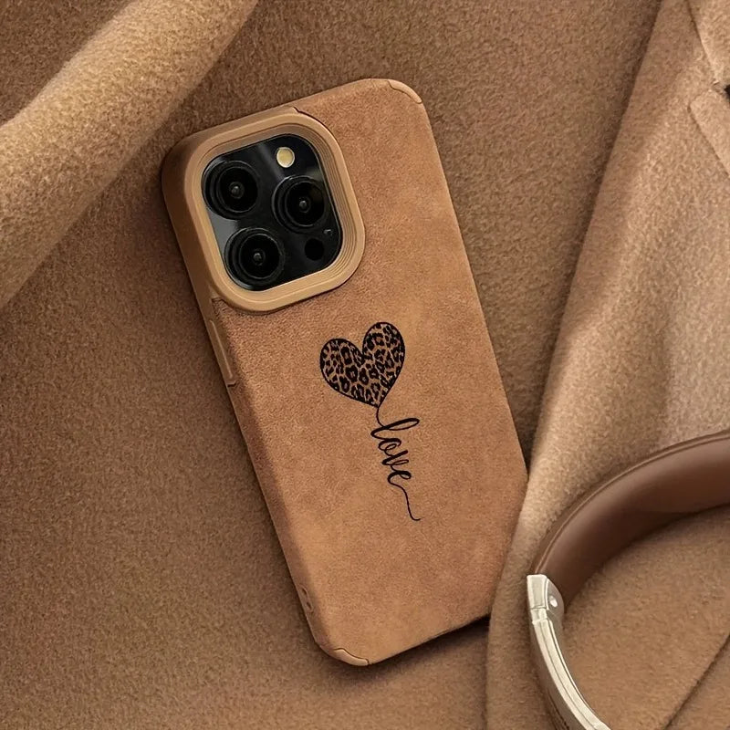 leopard luxe case for iphone17,16,15,14,13,12,11