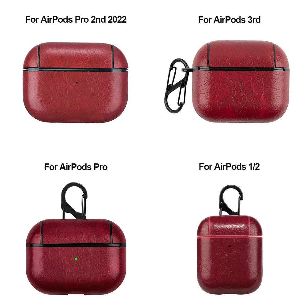 LuxLeather AirPods Case 🔥⭐