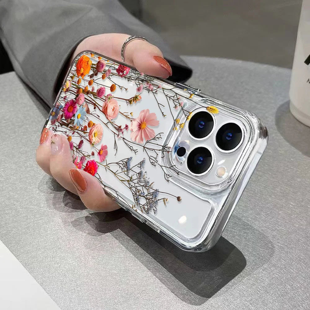 ⭐ Floral Clear Shield Case