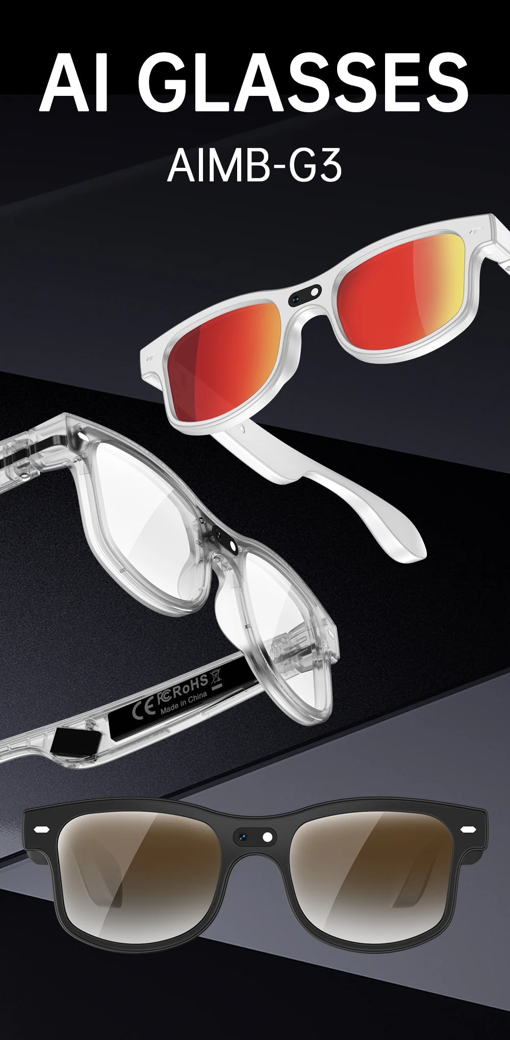VisionAI Smart Glasses🔥⭐