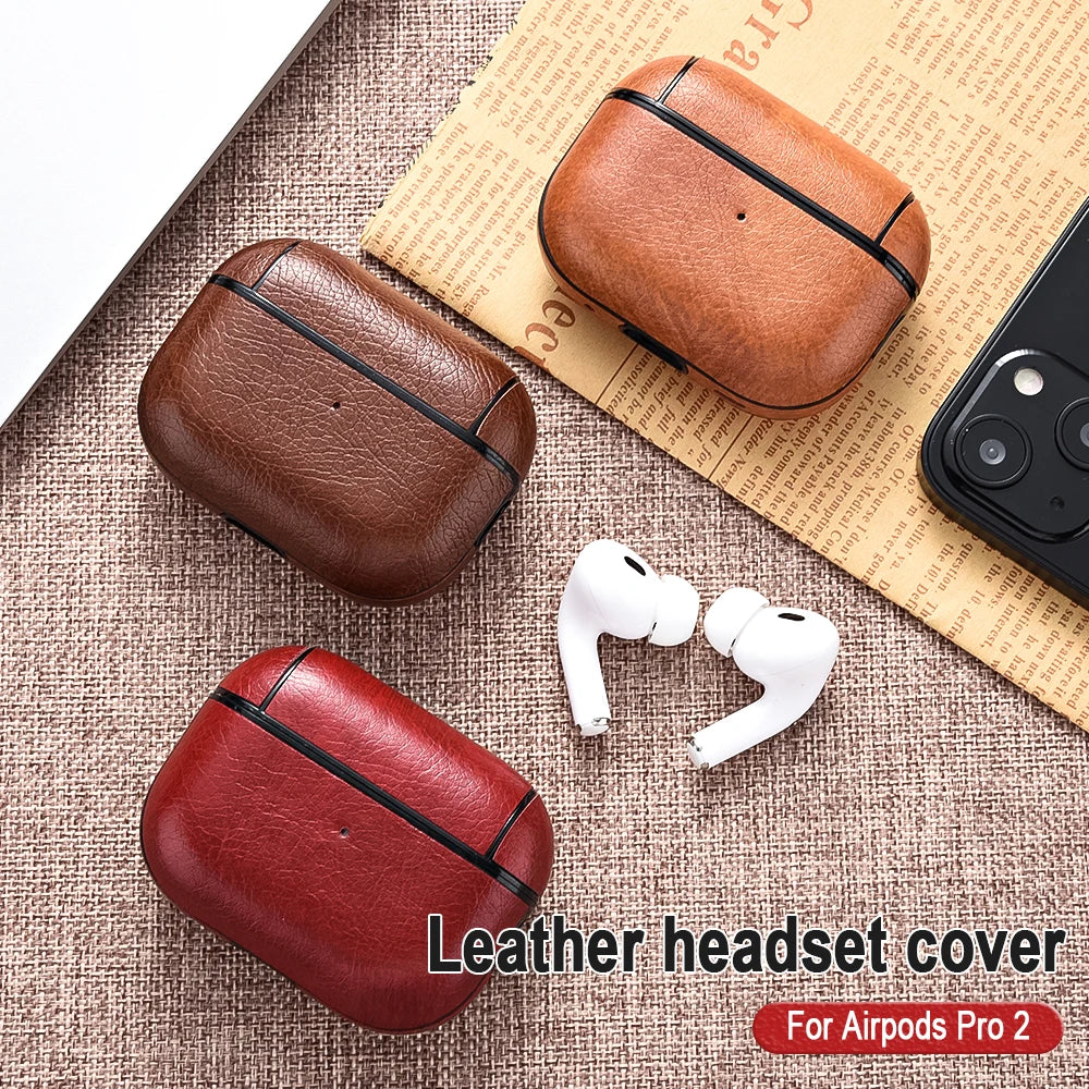 LuxLeather AirPods Case 🔥⭐