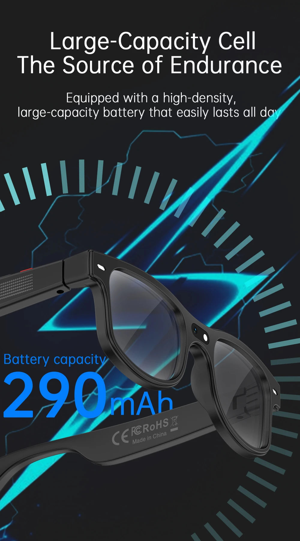 VisionAI Smart Glasses🔥⭐