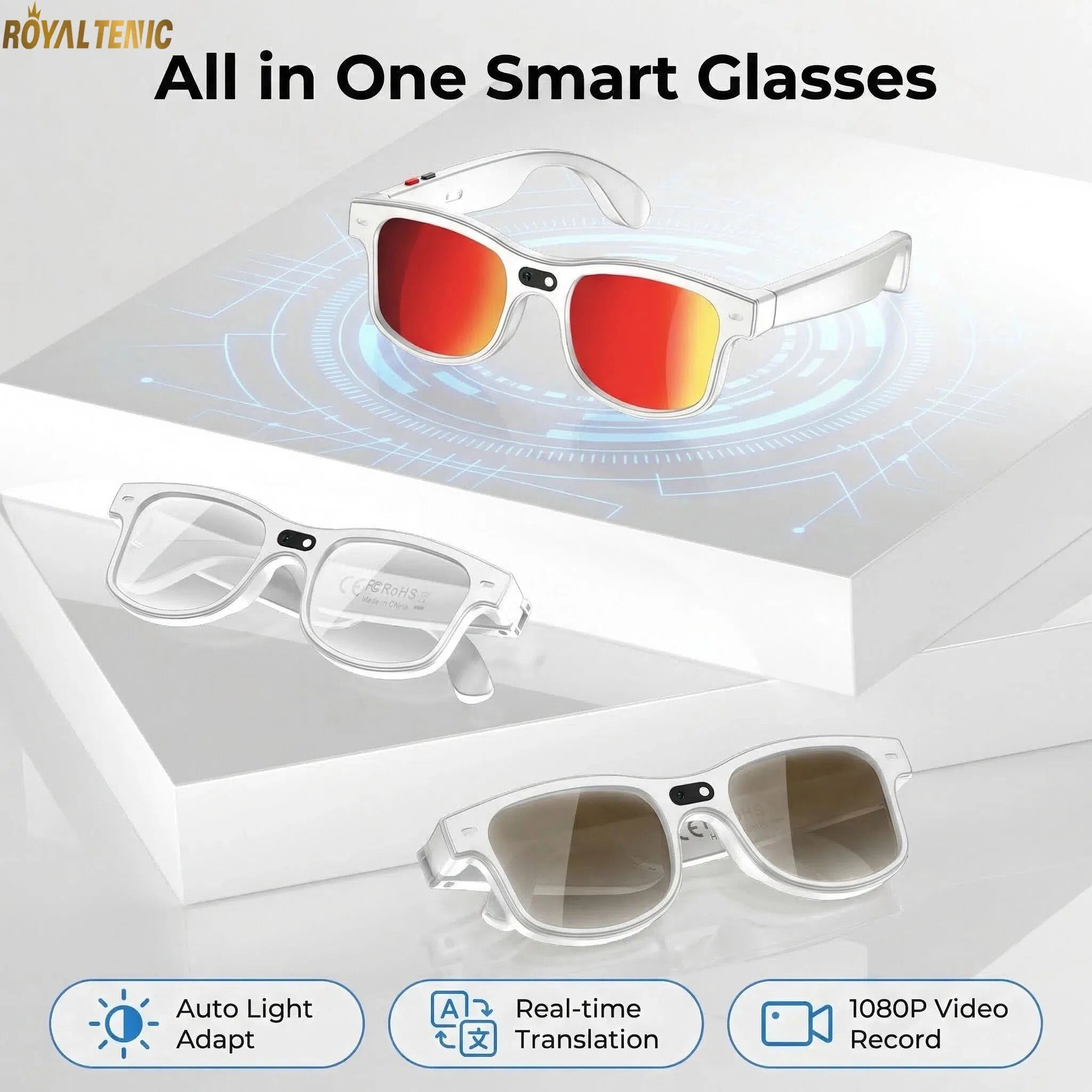 VisionAI Smart Glasses🔥⭐