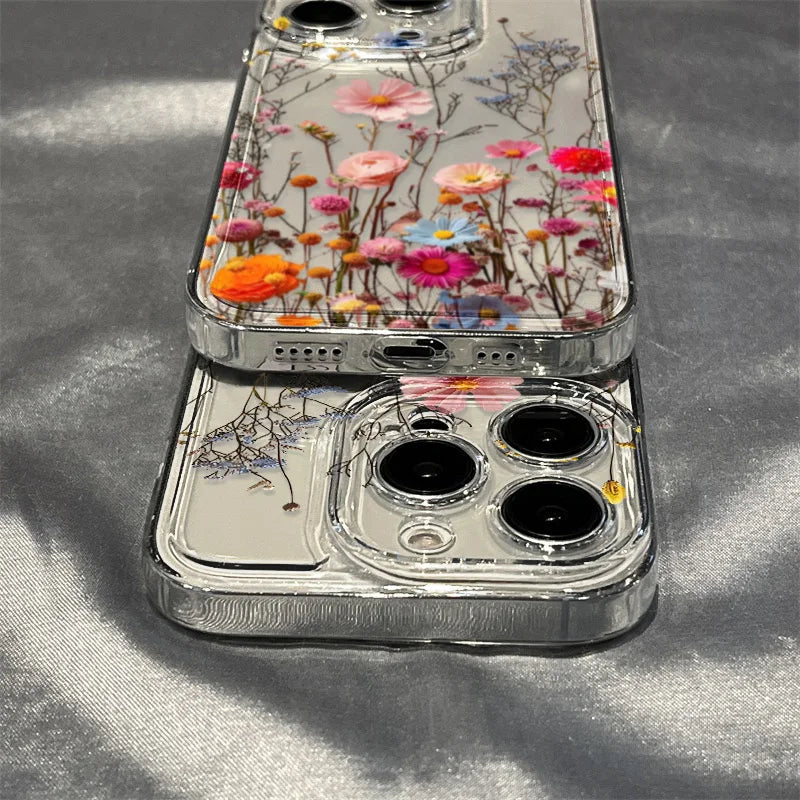 ⭐ Floral Clear Shield Case