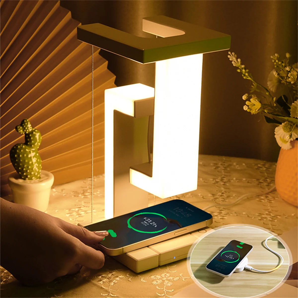 GlowCharge Desk Lamp💡⚡🔥