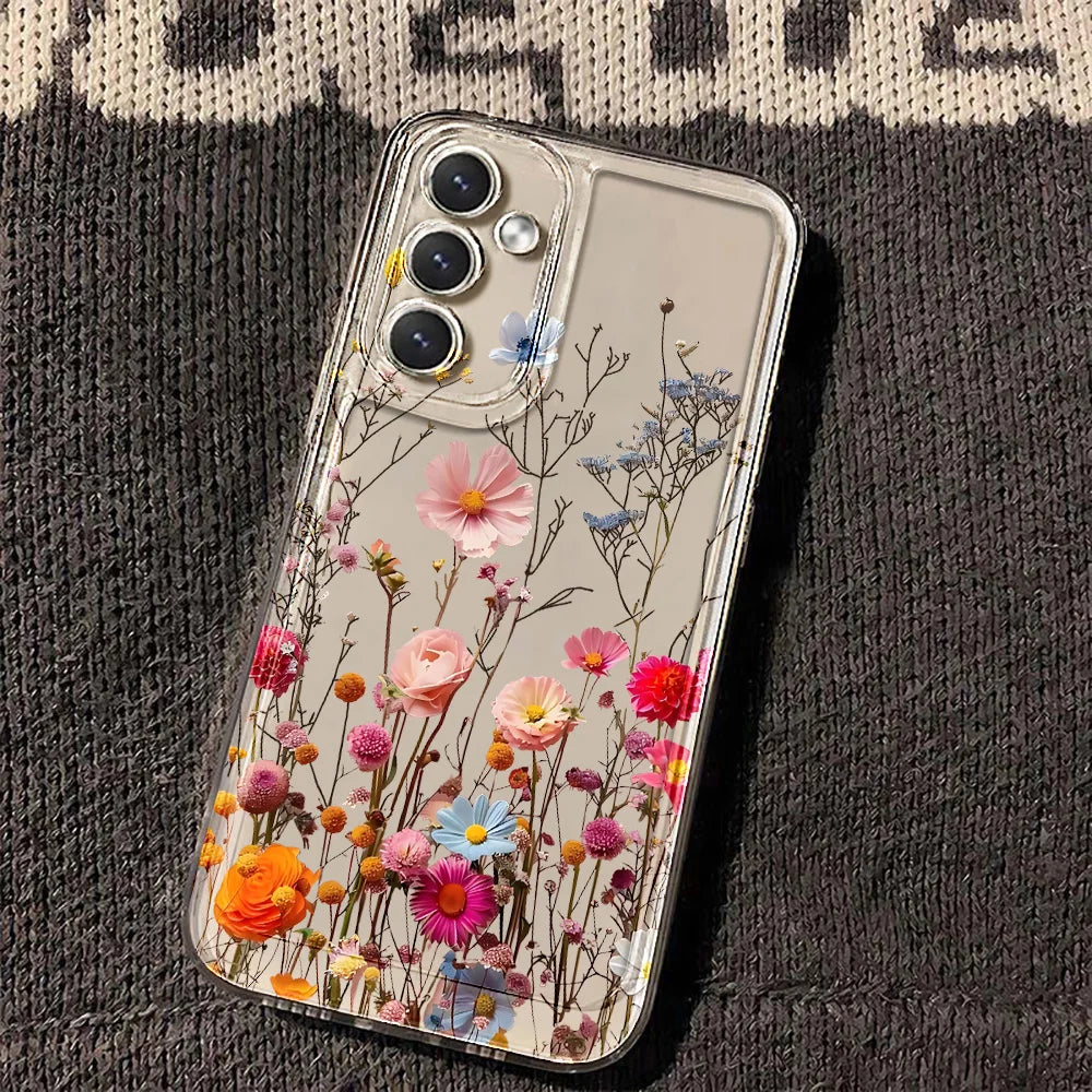 ⭐ Floral Clear Shield Case