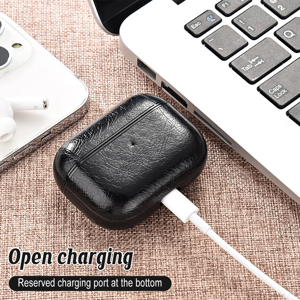 LuxLeather AirPods Case 🔥⭐