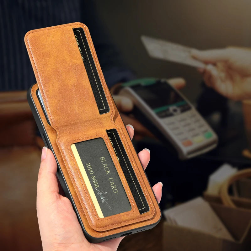 MagSafe Leather Card Case