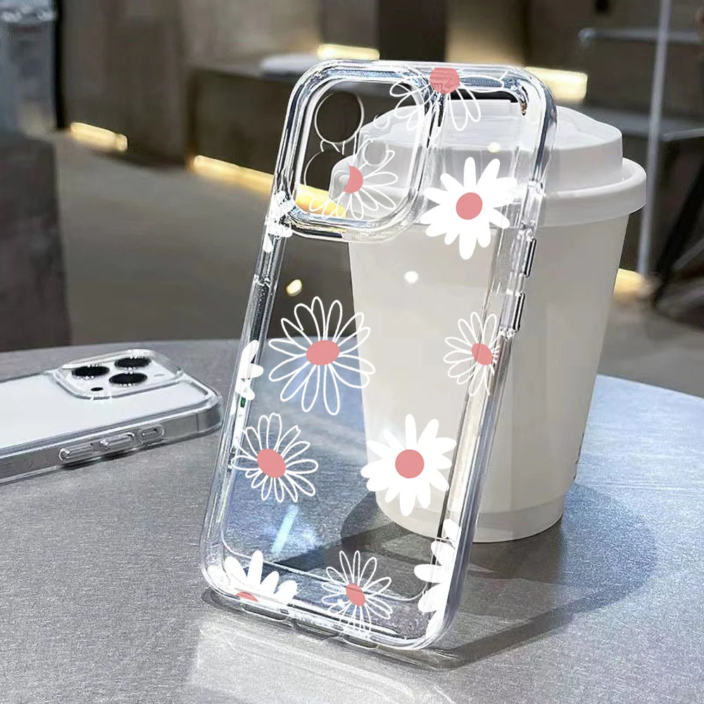 ⭐ Floral Clear Shield Case