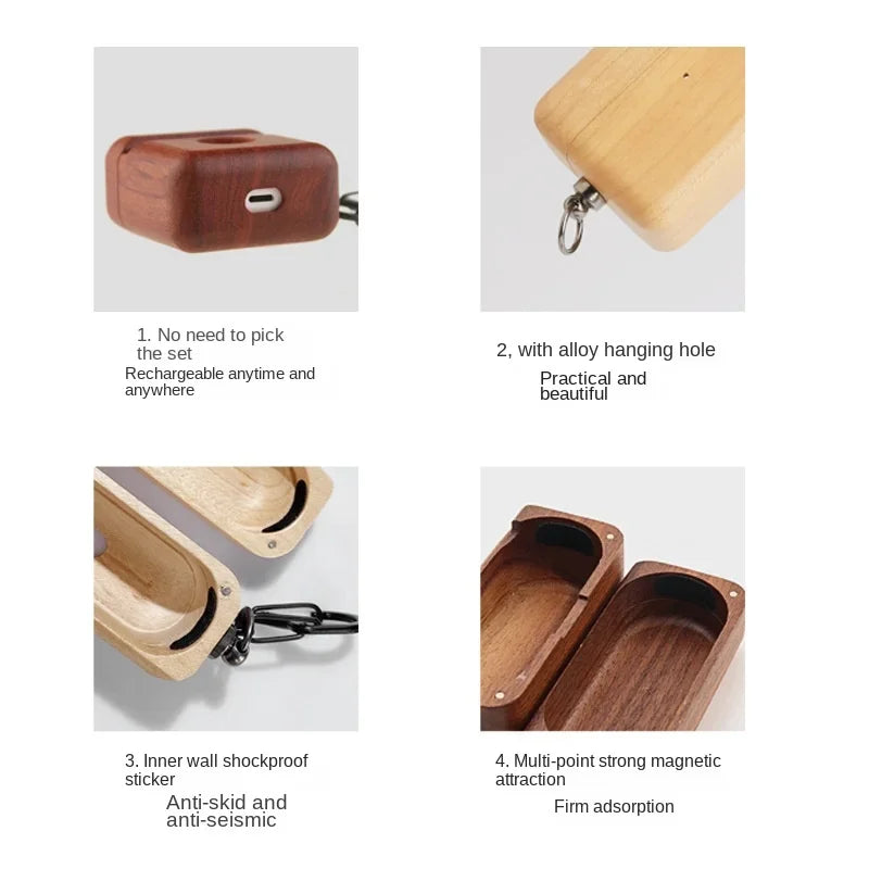 WoodLux AirPods Case⭐🔥