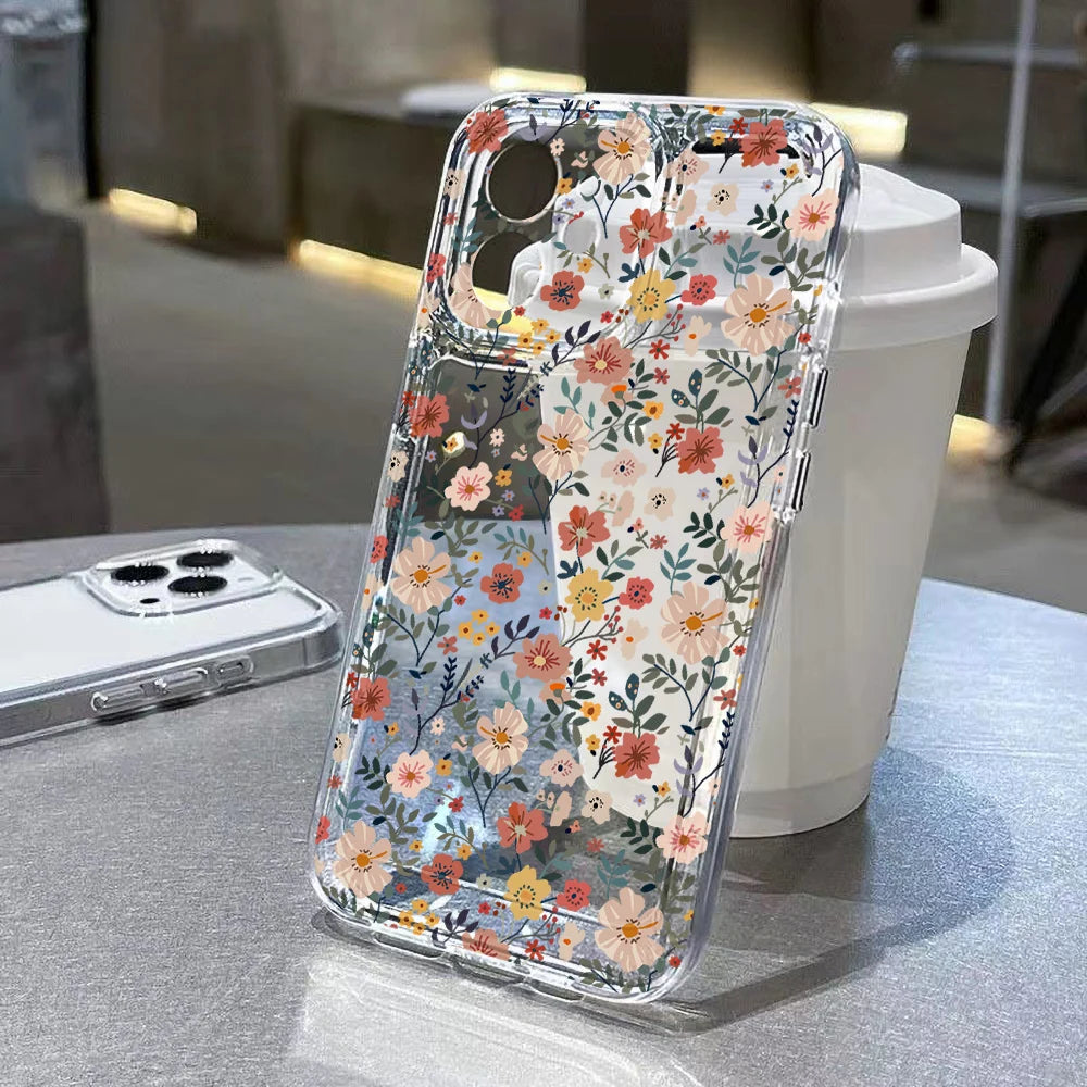 ⭐ Floral Clear Shield Case