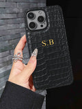 ⭐ Crocodile Monogram Case